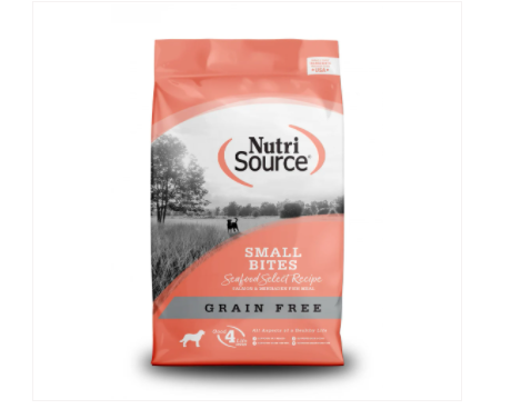 Nutrisource small breed seafood outlet select