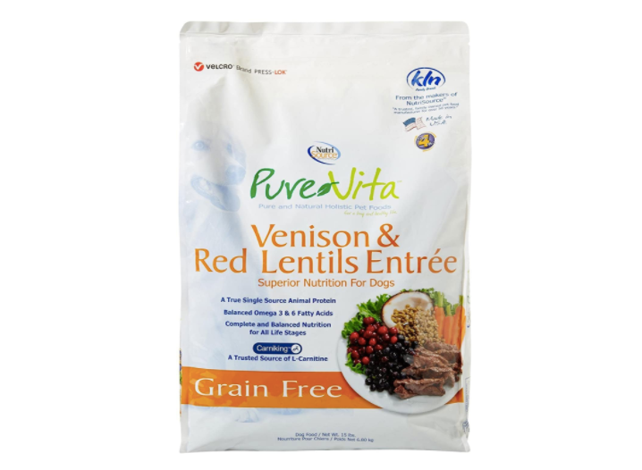 Pure vita venison and red lentils sales